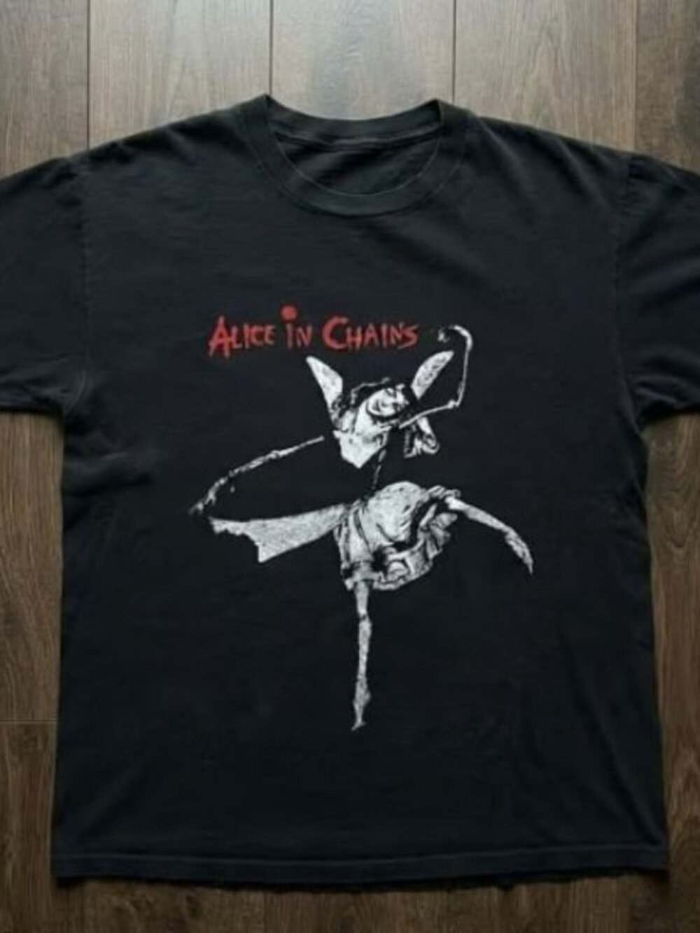 Alice In Chains Band Black Graphic T Shirt